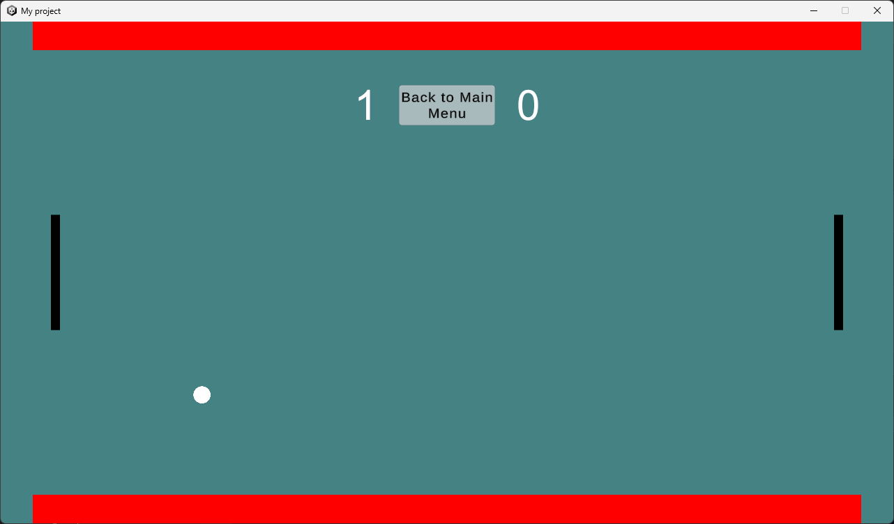 Pong Game - Unity